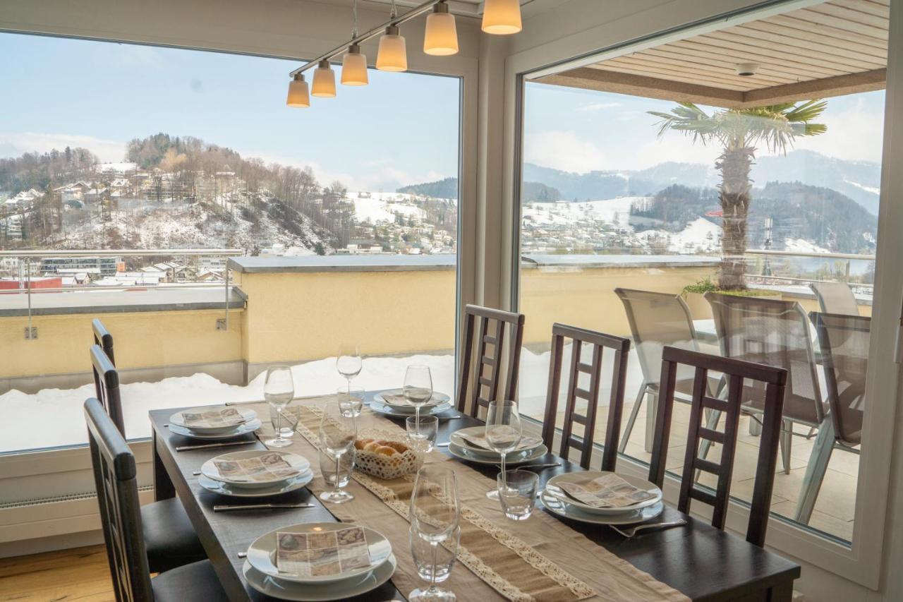 Local-Apartments Pilatus Penthouse Lucerne Luaran gambar