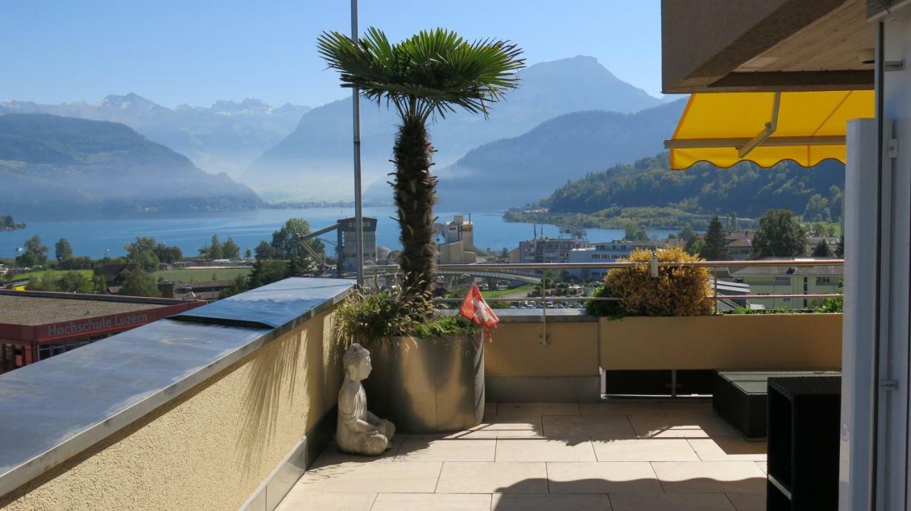 Local-Apartments Pilatus Penthouse Lucerne Luaran gambar
